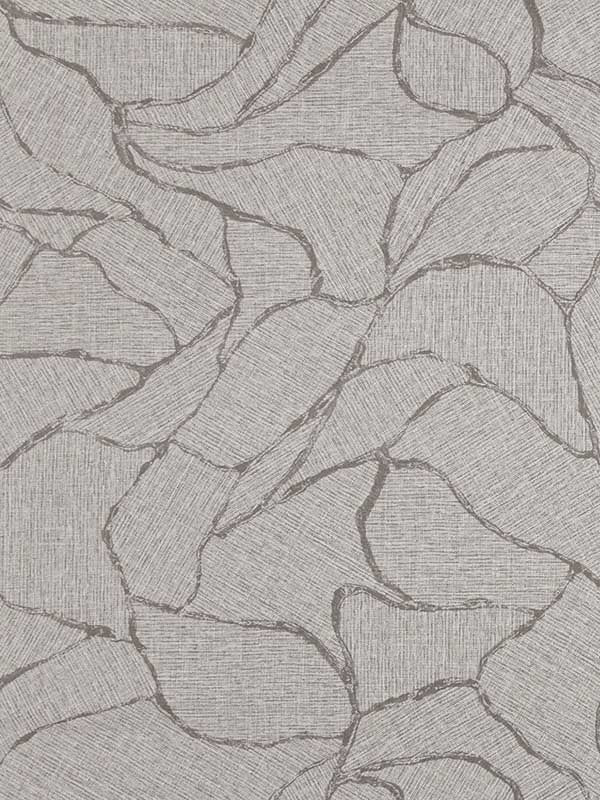 Inwood fabric in steel color - pattern number SG2308 - by Koroseal in the Stacy Garcia New York Wallcoverings collection