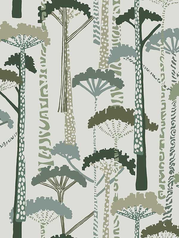 Unify Forest fabric in green color - pattern number 4146-27205 - by A Street Prints in the Harmony collection