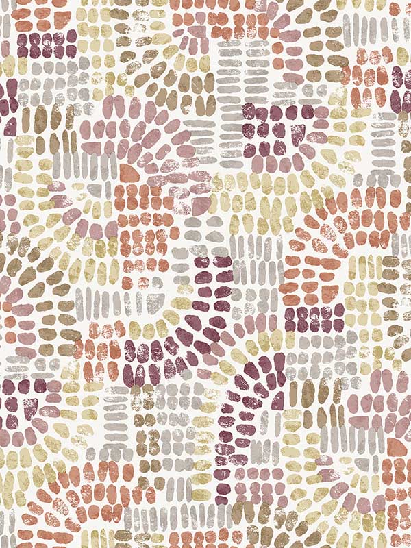 Wanderer Mosiac fabric in multicolor color - pattern number 4146-27216 - by A Street Prints in the Harmony collection