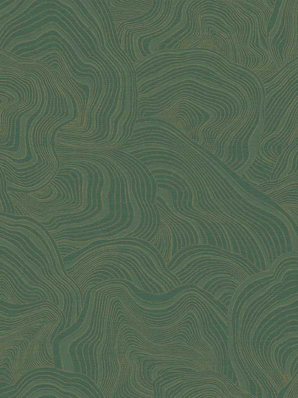 Geodes fabric in green color - pattern number GT4528 - by Ronald Redding in the Classics collection