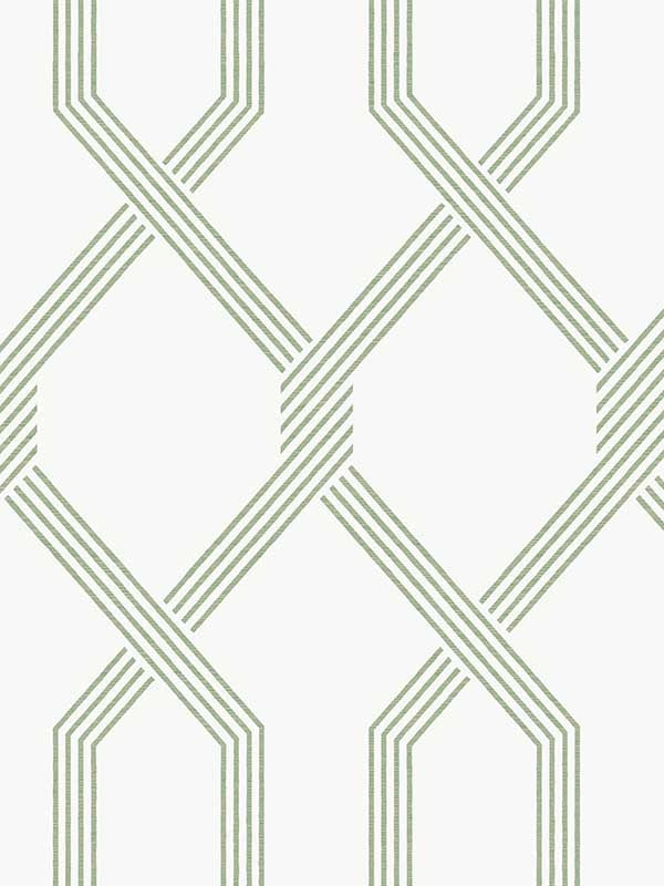 Palisade wallpaper in green color - pattern number GT4555 - by Ronald Redding in the Classics collection