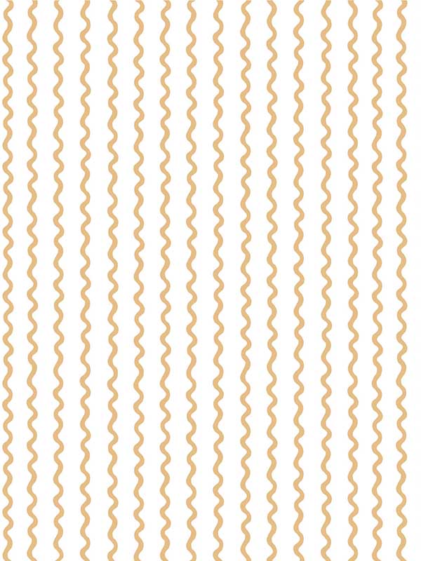 Rickrack wallpaper in gold color - pattern number RF7551 - by Rifle Paper Co in the Rifle Paper Co Third Edition collection