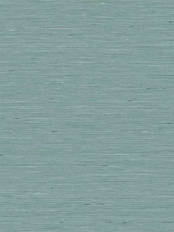 Bangkok fabric in teal color - pattern number GT30118 - by Seabrook in the Linen and Silk Textures collection