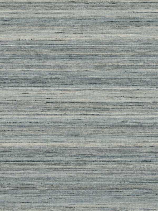 Meiya wallpaper in slate blue color - pattern number GT30405 - by Seabrook in the Linen and Silk Textures collection