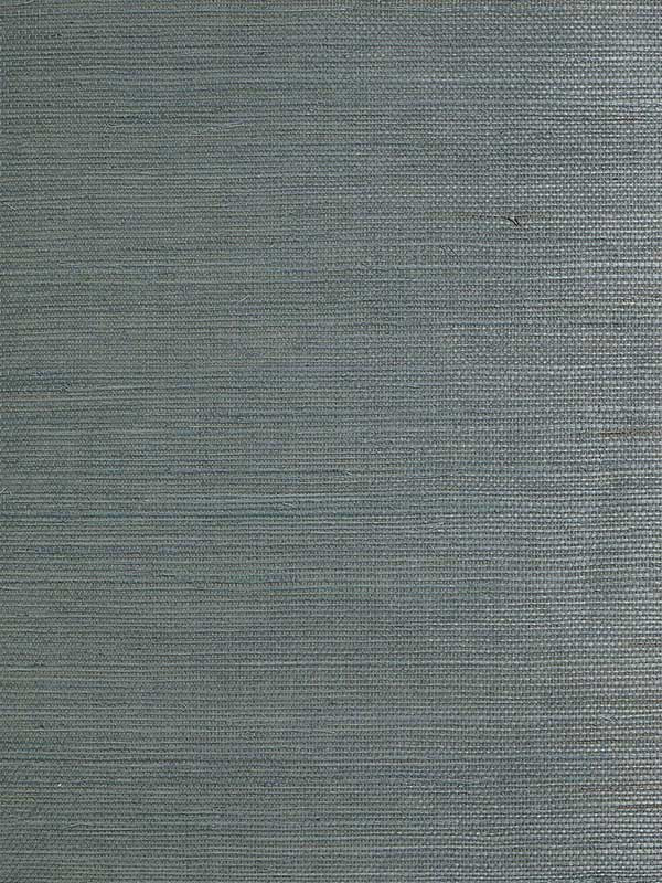 Regular Weave Sisal fabric in smokey aqua color - pattern number LN50013 - by Seabrook in the Lillian August Natural Textured Wallcoverings Vol 2 collection