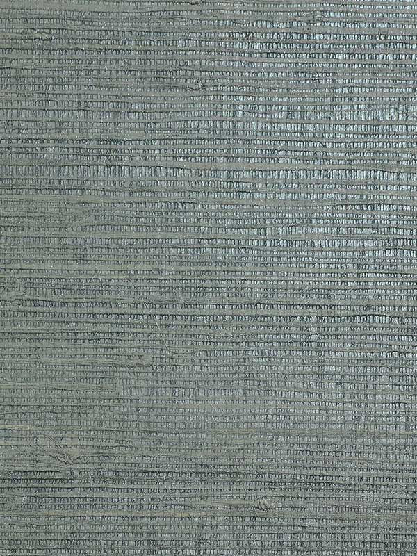 Raw Jute fabric in silvery aqua color - pattern number LN50014 - by Seabrook in the Lillian August Natural Textured Wallcoverings Vol 2 collection