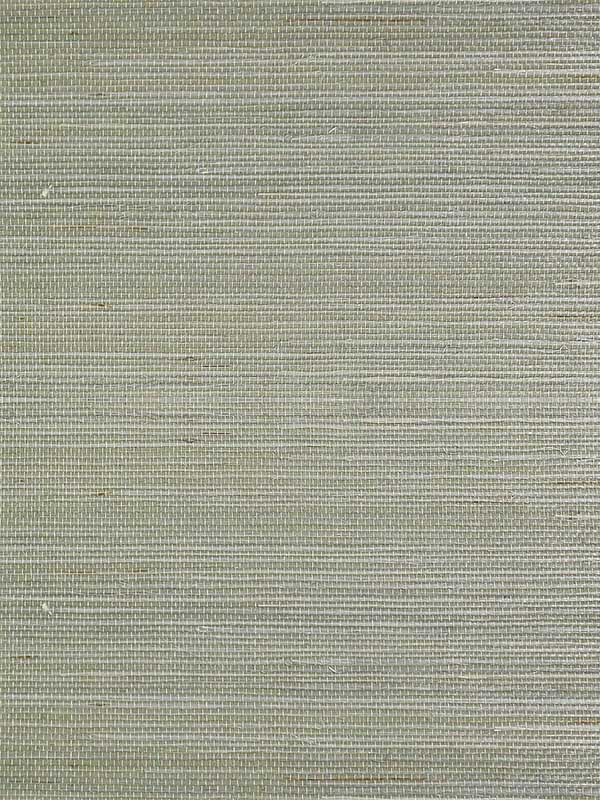 Sisal fabric in silver green color - pattern number LN50027 - by Seabrook in the Lillian August Natural Textured Wallcoverings Vol 2 collection