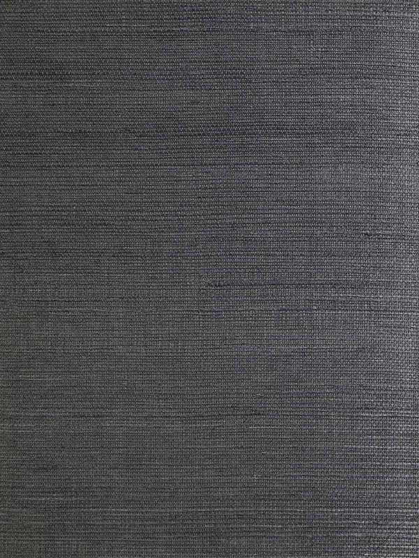 Sisal fabric in charcoal color - pattern number LN50072 - by Seabrook in the Lillian August Natural Textured Wallcoverings Vol 2 collection