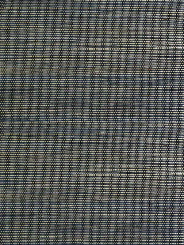 Sisal fabric in black neutral color - pattern number LN50077 - by Seabrook in the Lillian August Natural Textured Wallcoverings Vol 2 collection