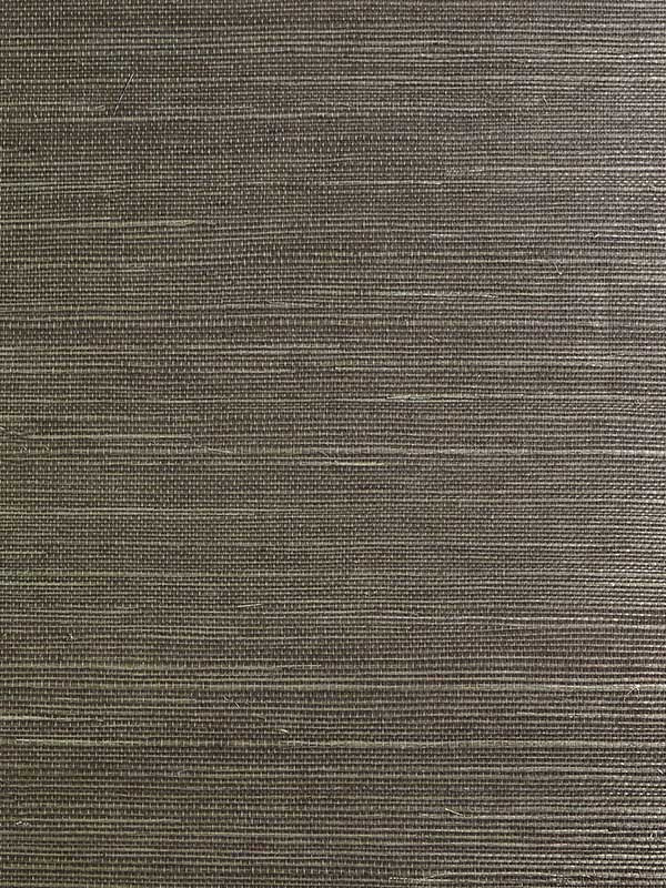 Sisal fabric in gray brown color - pattern number LN50078 - by Seabrook in the Lillian August Natural Textured Wallcoverings Vol 2 collection
