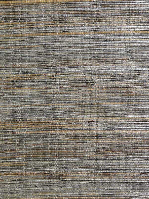 Raw Jute fabric in multi silver color - pattern number LN50089 - by Seabrook in the Lillian August Natural Textured Wallcoverings Vol 2 collection