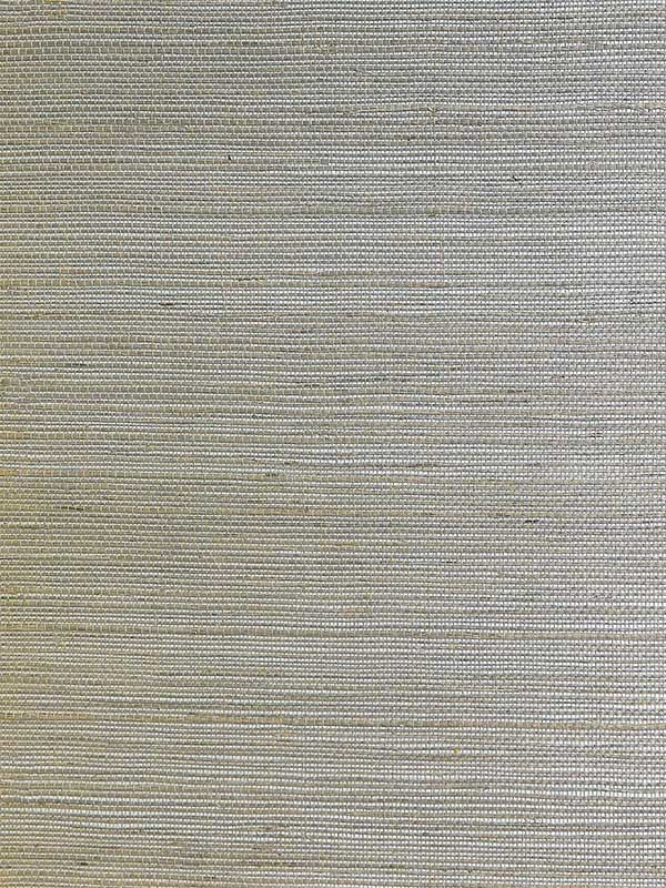 Sisal on Metallic fabric in warm gray color - pattern number LN50092 - by Seabrook in the Lillian August Natural Textured Wallcoverings Vol 2 collection