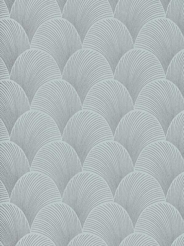 Metallic fabric in blue pearl color - pattern number NT6108 - by Candice Olson in the Natural Discovery collection
