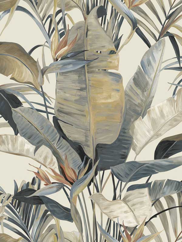 Tropical fabric in plush neutral color - pattern number NT6133 - by Candice Olson in the Natural Discovery collection