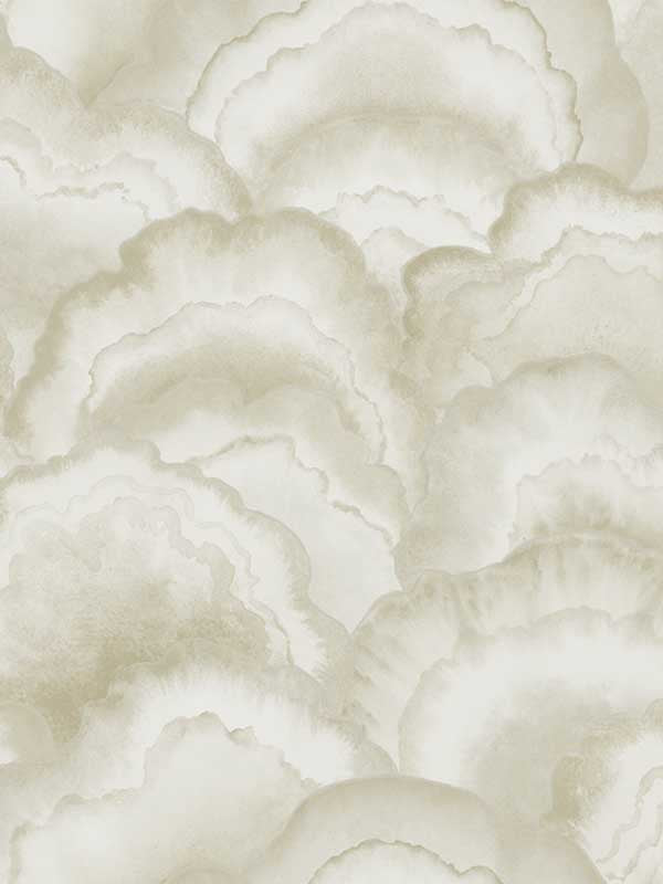 Abalone wallpaper in sand color - pattern number NT6182 - by Candice Olson in the Natural Discovery collection