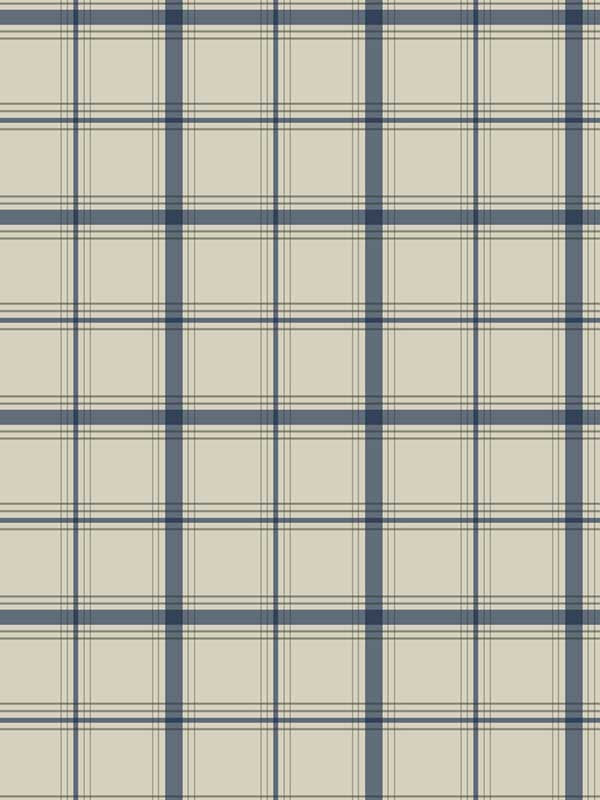 Hunter wallpaper in blue color - pattern number MF4791 - by Magnolia Home by Joanna Gaines in the Magnolia Home Vol 4 collection