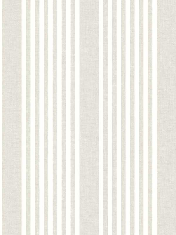 French Linen Stripe fabric in soft linen color - pattern number SR1581MH - by Magnolia Home by Joanna Gaines in the Magnolia Home Vol 4 collection