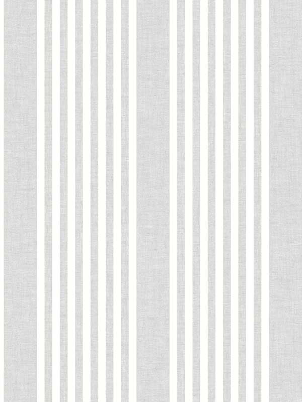 French Linen Stripe fabric in arctic grey color - pattern number SR1582MH - by Magnolia Home by Joanna Gaines in the Magnolia Home Vol 4 collection