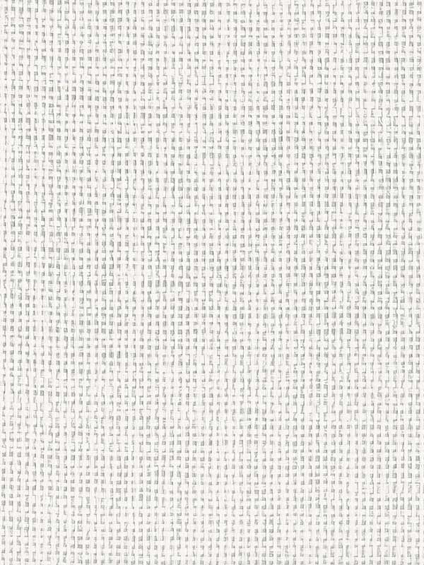 Paperweave W3976 fabric in white metallic color - pattern number W3976.101.0 - by Kravet in the Elements II Naturals collection