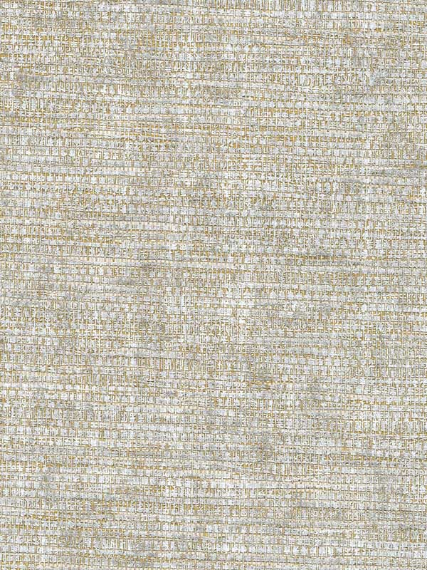 Grasscloth W3447 fabric in silver metallic ivory color - pattern number W3447.11.0 - by Kravet in the Elements II Naturals collection