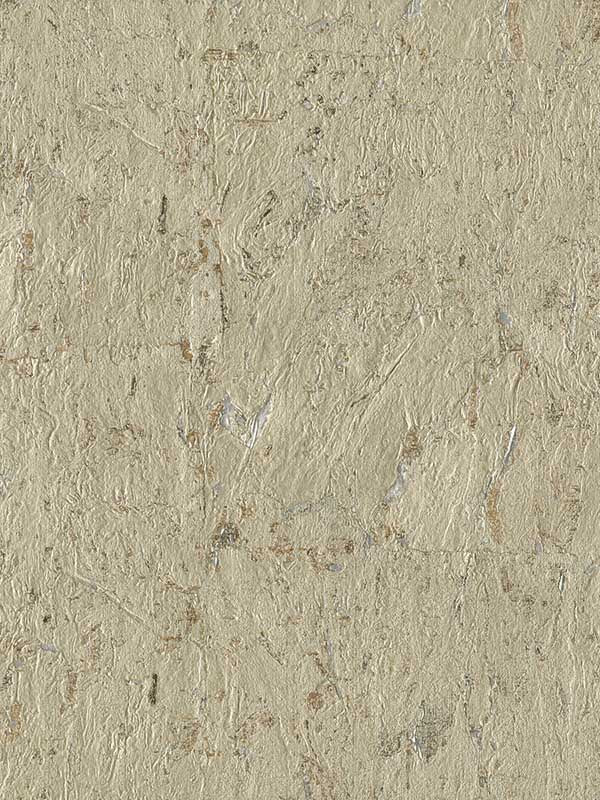 Cork W3319 fabric in gold beige metallic color - pattern number W3319.106.0 - by Kravet in the Elements II Naturals collection