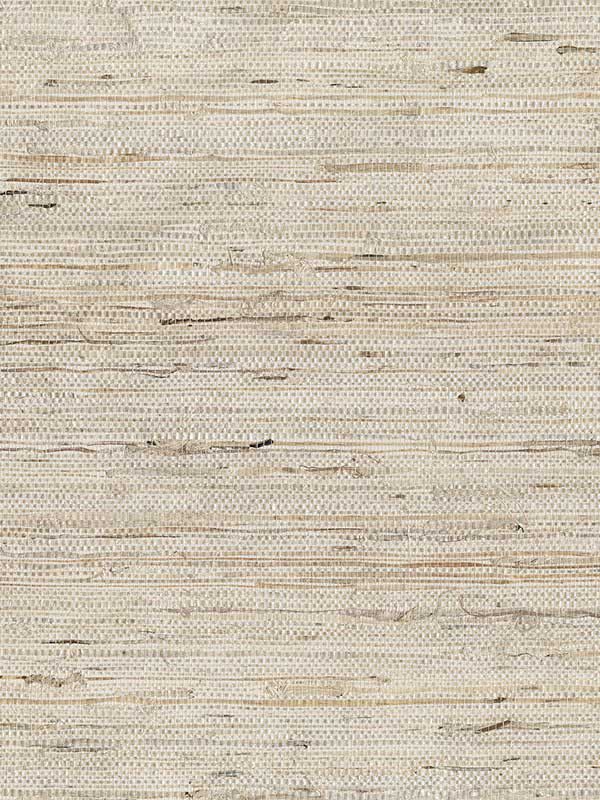 Grasscloth W3049 wallpaper in beige ivory brown color - pattern number W3049.16.0 - by Kravet in the Elements II Naturals collection