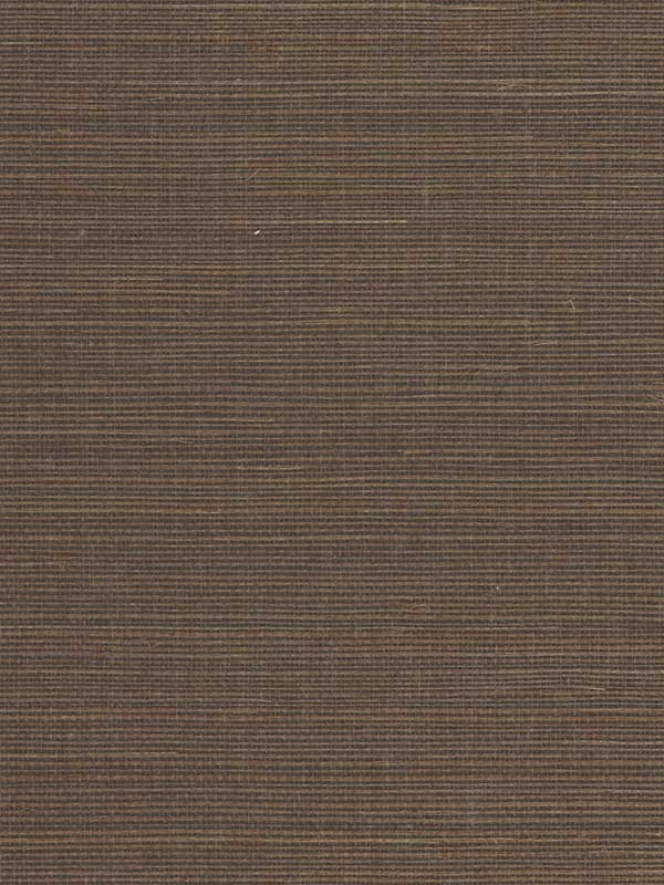 Sisal W4003 fabric in chocolate brown color - pattern number W4003.66.0 - by Kravet in the Elements II Naturals collection