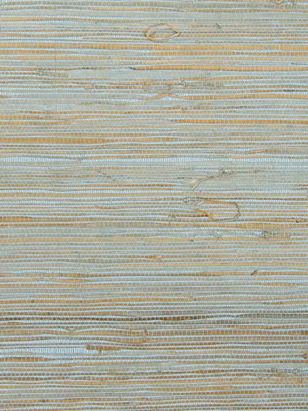 Grasscloth W3040 wallpaper in light blue beige color - pattern number W3040.1524.0 - by Kravet in the Elements II Naturals collection