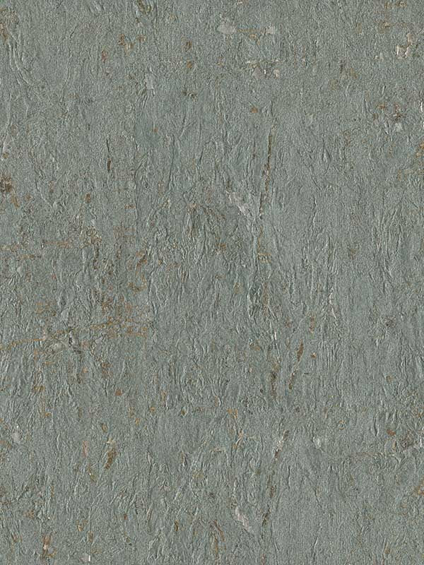 Cork W3319 fabric in teal silver metallic color - pattern number W3319.35.0 - by Kravet in the Elements II Naturals collection