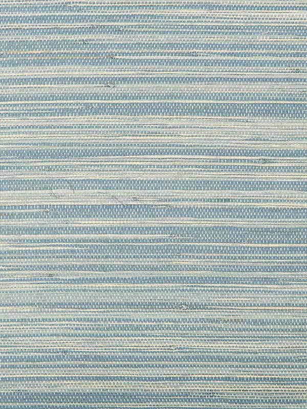 Grasscloth W3524 wallpaper in blue spa color - pattern number W3524.5.0 - by Kravet in the Elements II Naturals collection