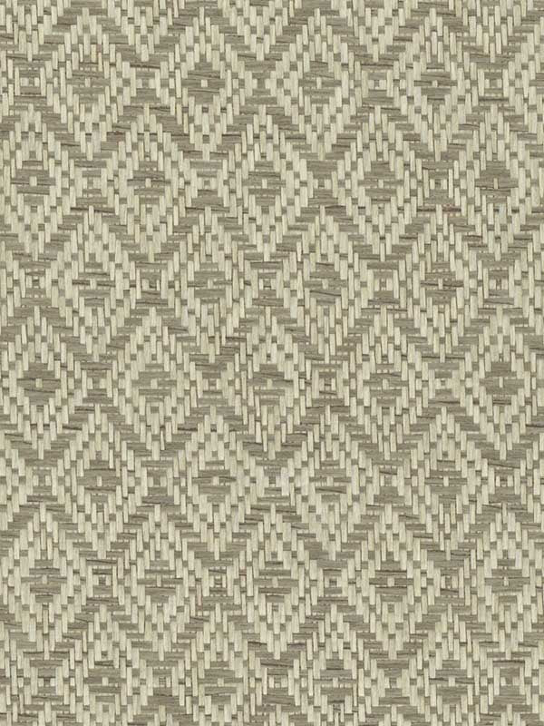 Grasscloth W4010 wallpaper in taupe ivory beige color - pattern number W4010.16.0 - by Kravet in the Elements II Naturals collection