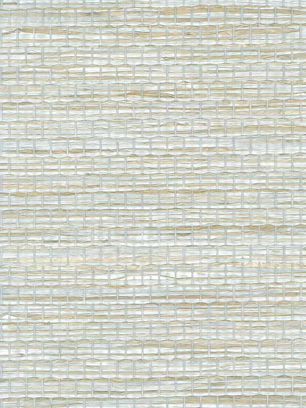 Raffia W3980 wallpaper in grey white beige color - pattern number W3980.16.0 - by Kravet in the Elements II Naturals collection