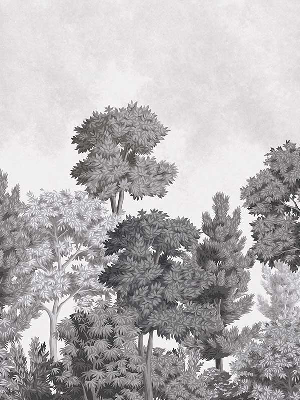 Delamere Mono 6 Panel fabric in mono color - pattern number 4164-50945 - by Advantage in the Westbury Forest collection