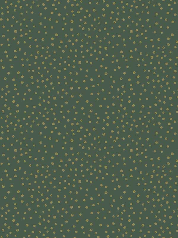 Cassie Petite Polka fabric in green color - pattern number 4135-27304 - by A Street Prints in the Whimsy collection