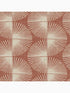 Fluted Geo Peel and Stick fabric in clay color - pattern number 127430 - by Graham and Brown in the Peel and Stick Wallpaper by Nicole Miller collection