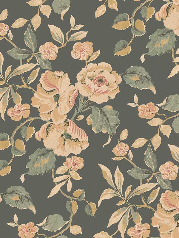 Alyworth Trail fabric in fern color - pattern number 127396 - by Laura Ashley in the Laura Ashley Collection II collection