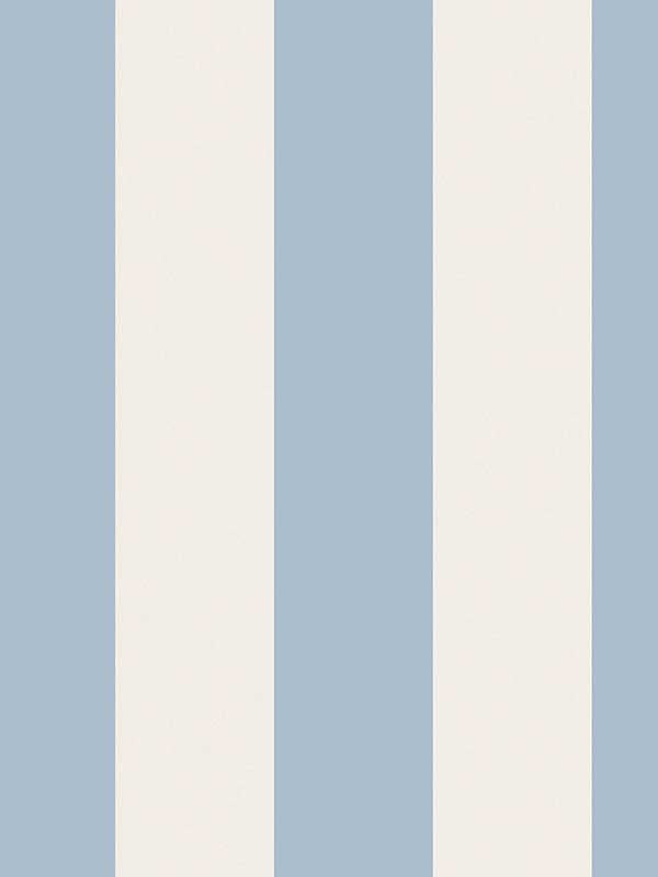 Canopy Stripe fabric in blue color - pattern number 125517 - by Graham and Brown in the Cath Kidston Collection collection