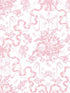 Fairytale Toile fabric in peony pink color - pattern number AST6271 - by A Street Prints in the Love Shack Fancy collection