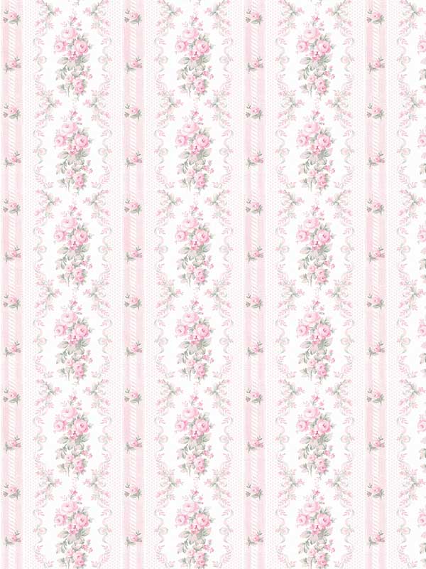 Dreamy Days Peel and Stick fabric in pink parfait color - pattern number LFS6111 - by Brewster in the NuWallpaper by Love Shack Fancy collection