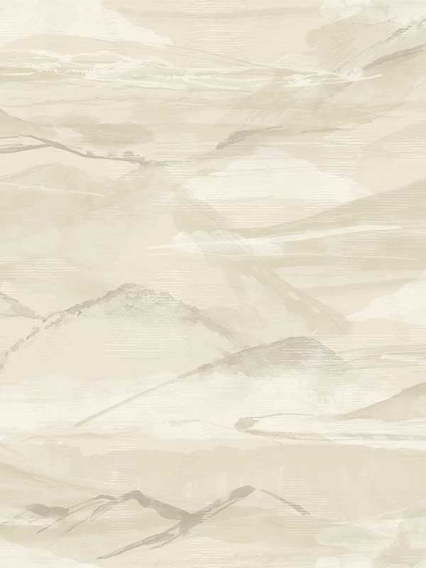Bozeman Mountains fabric in bone color - pattern number 4142-72627 - by Chesapeake in the Yellowstone collection