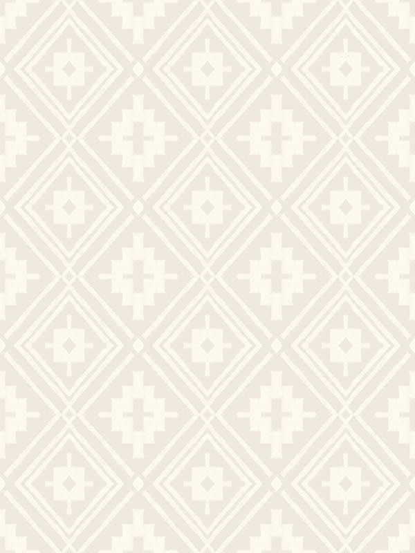 Camp Blanket wallpaper in cream color - pattern number 4142-72661 - by Chesapeake in the Yellowstone collection
