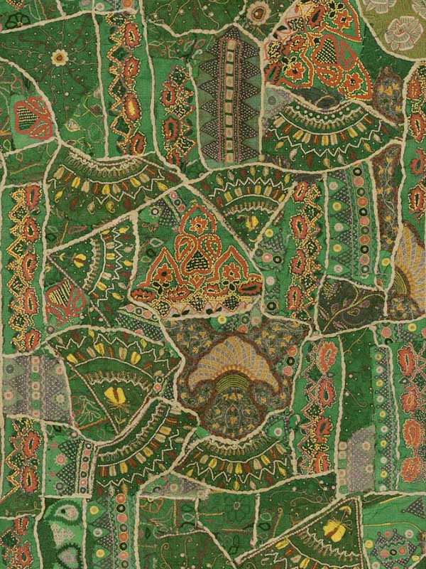 Front Row fabric in jewel green color - pattern number BW45125.2.0 - by G P & J Baker in the Kit Kemp Wallpapers collection