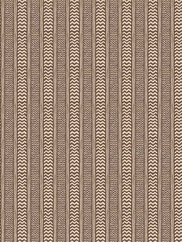 Tweak wallpaper in cocoa color - pattern number BW45142.290.0 - by G P & J Baker in the Kit Kemp Wallpapers collection