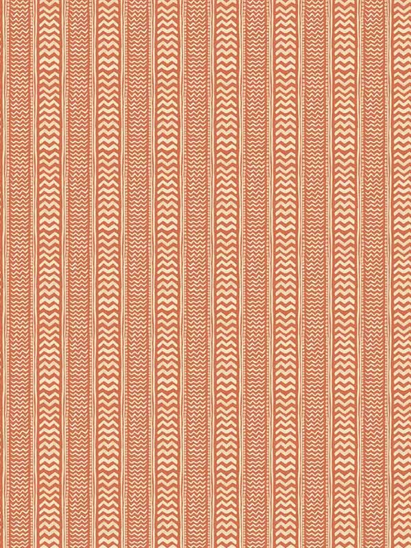 Tweak wallpaper in spice color - pattern number BW45142.330.0 - by G P & J Baker in the Kit Kemp Wallpapers collection