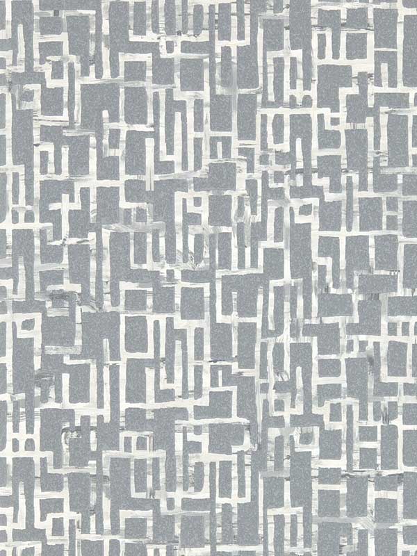 Quadrata fabric in steel color - pattern number W0184/03.CAC.0 - by Clarke and Clarke in the Vivido collection