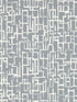 Quadrata fabric in steel color - pattern number W0184/03.CAC.0 - by Clarke and Clarke in the Vivido collection