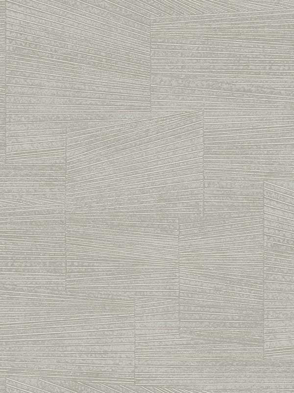 Higher Ground Geo wallpaper in stone grey color - pattern number FM1031 - by York in the Formations collection