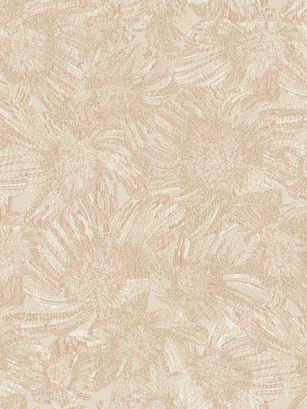 Anemoni wallpaper in blush color - pattern number MI10503 - by York in the Missoni Home 05 collection