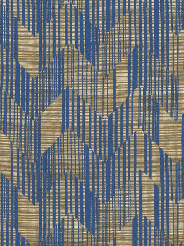 Birch wallpaper in blue color - pattern number MI10527 - by York in the Missoni Home 05 collection