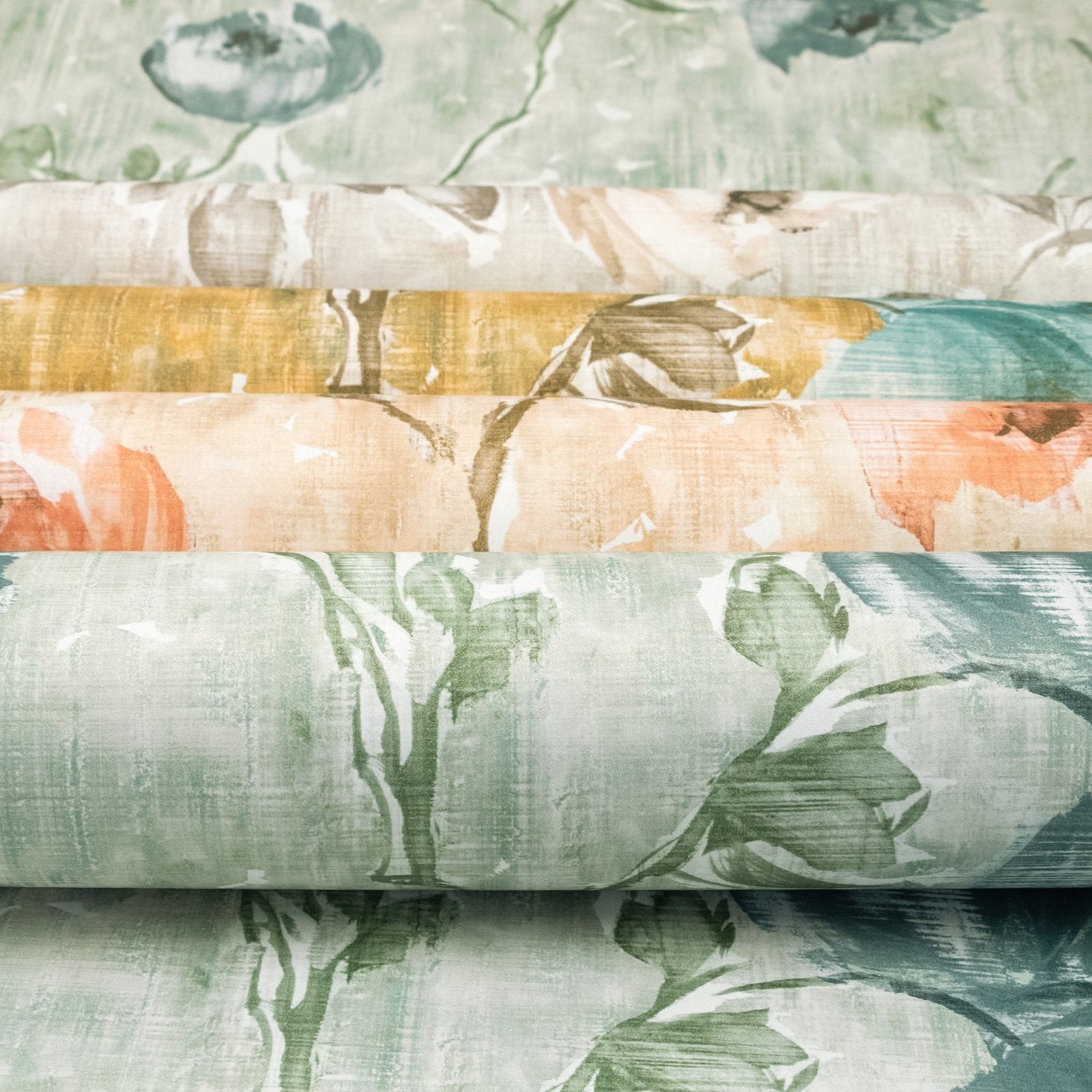 Petunia wallpaper in green color - pattern number GH26917-23 - by Galerie in the Julie Feels Home collection